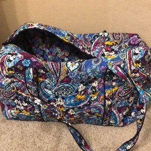 Disney Vera Bradley duffel bag